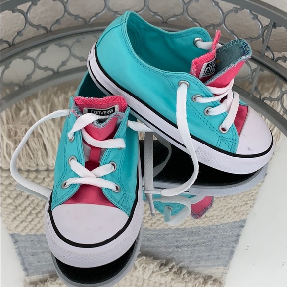 Converse Other - NEVER WORN- Girls Converse Sneaks